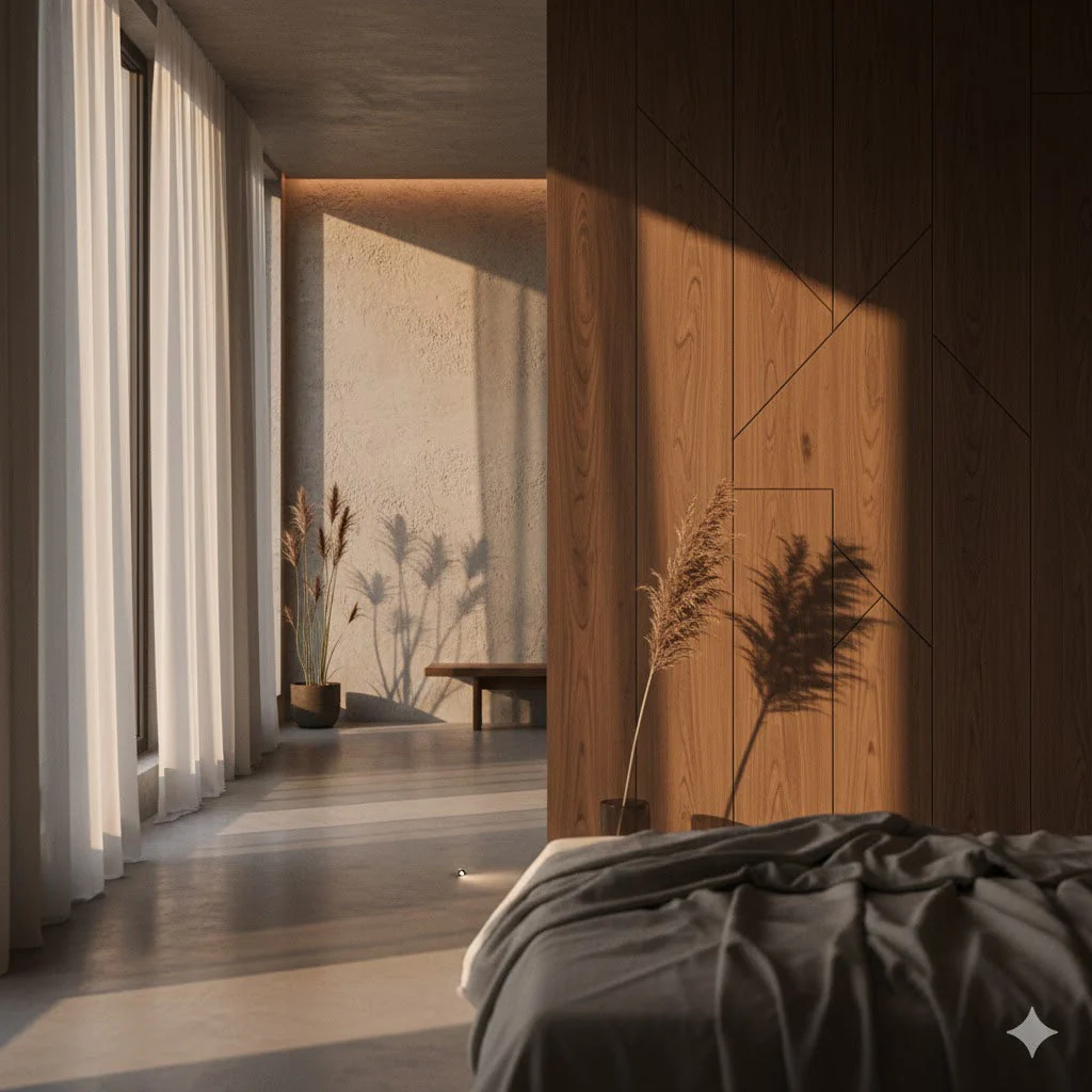 Architektura stínů: když méně světla znamená více